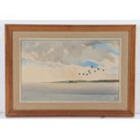 Jason Partner L.S.A (British, 1922-2005), 'Wildfowl - Out Near the Point', signed Jason Partner (