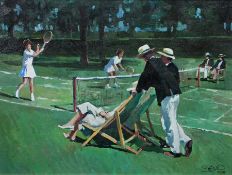 Sherree Valentine-Daines (British, born 1959) 'Perfect Match' print in colours with hand
