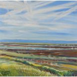 C.P (British, Contemporary) 'View From Blakeney Towards Morston'