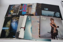Collection of approx. 25 mixed Pop, Rock, Reggae, and Electronic LPs