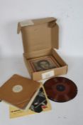 Collection of approx. 15 Classical/ Operatic singles and a metal master stamper
