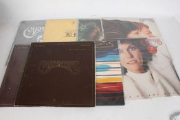 8x Carpenters LPs - Yesterday Once More, The Singles 1974-1978, etc.