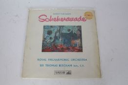 Rimsky-Korsakov - Scheherazade ( ASD 251 , UK first stereo pressing, white/gold label, 1958, VG+/EX)