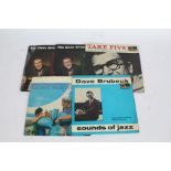 5x The Dave Brubeck Quartet 7" singles to include Jazz Impressions Of Eurasia ( TFE 17199 )