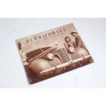 Oldsmobile series 60, 70, 80, c1939, 32 page sales catalogue with 14 full page illustrations and