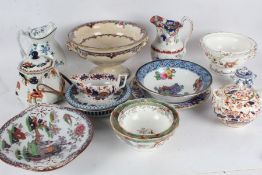 Collection of Victorian style ceramics, to include a Woods 'Mayfair' pot, Wedgwood 'Pearl'