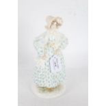 Royal Worcester figurine, 1830: The Romantic limited edition 7843 of 9500, 22cm high