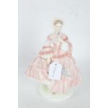 Royal Worcester Figurine, '1855: The Crinoline', The Victoria & Albert Museum, Walking-Out Dresses