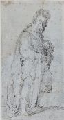 Italian School (18th Century) Study of a Figure, Possibly Christ