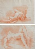 Italian School (18th Century) Reclining Nudes