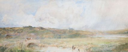 Robert Thorne Waite R.W.S (British, 1842-1935), 'The Rainstorm', signed R Thorne Waite (lower