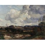 Sir Herbert Edwin Pelham Hughes-Stanton RA RWS (1870-1937) Dorset landscape signed (lower left)