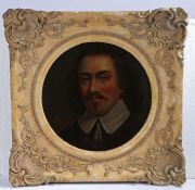 English School (18th Century) Cromwellian Portrait