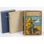 Defoe (Daniel) 'Robinson Crusoe', 1911, Cassell & Co. gilt tooled and decorative cloth boards;