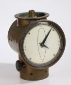 Early 20th Century ship direction finder indicator, with plate "MACKAY RADIO & TELEGRAPH CO. KOLSTER