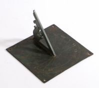 An 18th century sundial