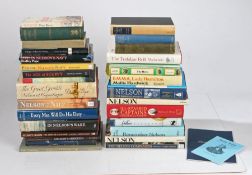 Of Nelson & Trafalgar interest; A quantity of various titles, mostly 20th century, hard & soft backs