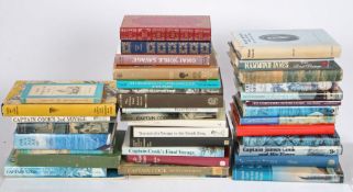 Of Captain Cook interest: A collection of various titles, mostly 19th/20th century in date, both