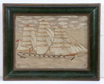 **DO NOT RE-AUCTION - ITEM TO COME BACK TO STOWMARKET** JA 22/11/22  Woolwork picture depicting a