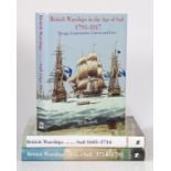 Winfield (Rif) 'British Warships in the Age of Sail' 1603-1714, 1714-1793, 1793-1817, 3 volumes,