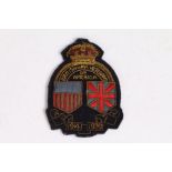 British War Veterans of America 1914-1939 bullion badge