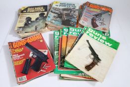 Collection of 1980s period Soldier of Fortune and Guns & Ammo magazines (qty)