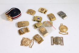 Collection of U.S. Navy related belt buckles, (qty)