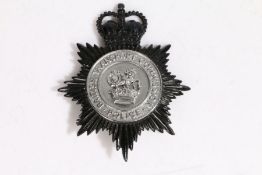 British Transport Police Commission helmet plate