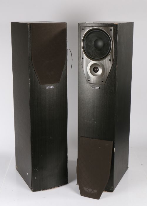 Pair of Mission M73 Floorstanding Speakers in black (2)