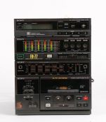 Sony FH-77 Stereo Cassette Radio Midi Hifi System, including TC-157 stereo cassette deck, TA-157