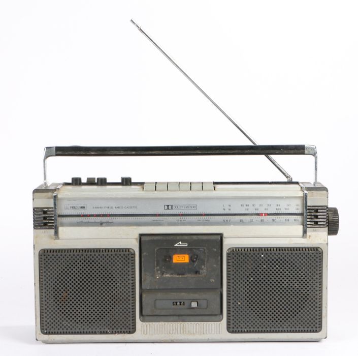 Ferguson 3T13 radio cassette ghetto blaster, the cassette recorder boombox with Dolby system