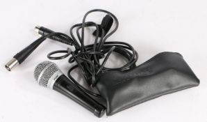 Shure PG48 Microphone, with cable and Shure bag