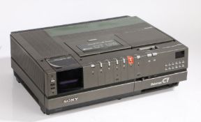 Sony PAL SL-C7 UB Betamax player recorder with programmable timer and unique picture search