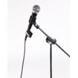 Shure PG48 Microphone, with cable, Shure bag and floorstanding holder