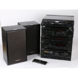Technics separates system including SU-X911 Amplifer, ST-X933L tuner, SL-PJ26A CD Player, RS-X911