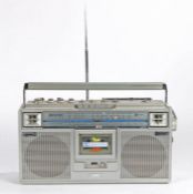 JVC RC-656LB radio cassette ghetto blaster, the cassette recorder boombox with Dolby system