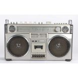 Crown CSC-850L radio cassette ghetto blaster, the cassette recorder boombox with Dolby system