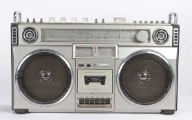 Crown CSC-850L radio cassette ghetto blaster, the cassette recorder boombox with Dolby system