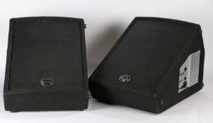 Pair of Wharfedale Pro SVP-X12M Speakers, serial numbers SVPX12M000758B and SVPX12M00398B
