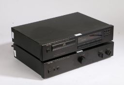 Rotel RA-935BX integrated stereo amplifier, serial number 48030309 together with a Rotel RCD-965BX