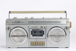 Sharp GF-6464E stereo radio cassette ghetto blaster, the cassette recorder boombox with auto stop,