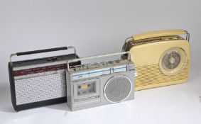 JVC RC-250LB radio cassette recorder together with a Bush TR82DAB DAB radio adn a Fidelity RAD11
