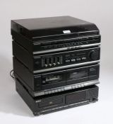 Panasonic SG-HM09A Compact audio system together with Sony CDP-M51 CD player (2)