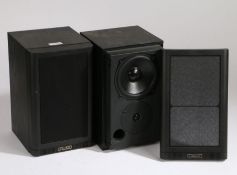 Pair of Mission 760SE 2 way speakers,serial number 6S0002348