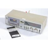 Technics Cassette Tape player RS-M215, serial number RE111305 with operating instructions