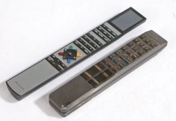 Bang and Olufsen BEO4 Remote Control together with a Bang and Olufsen Beovision Video Terminial