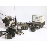 Colt 295A CB radio receiver set together with Model 78 and a selection of spares and accessories (