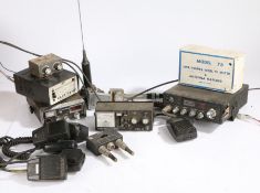 Colt 295A CB radio receiver set together with Model 78 and a selection of spares and accessories (