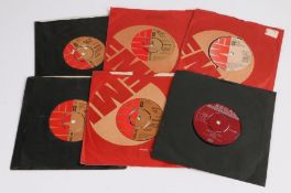 6 x Geordie 7" Singles. Don't Do That (Regal), Ride On Baby (EMI Demo), Can You Do It, All Because