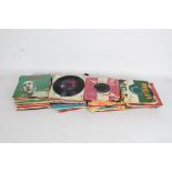 Collection of approx. 100 7" singles. The Cure / Queen / Roxy Music / Bob Dylan / Lou Reed / etc.